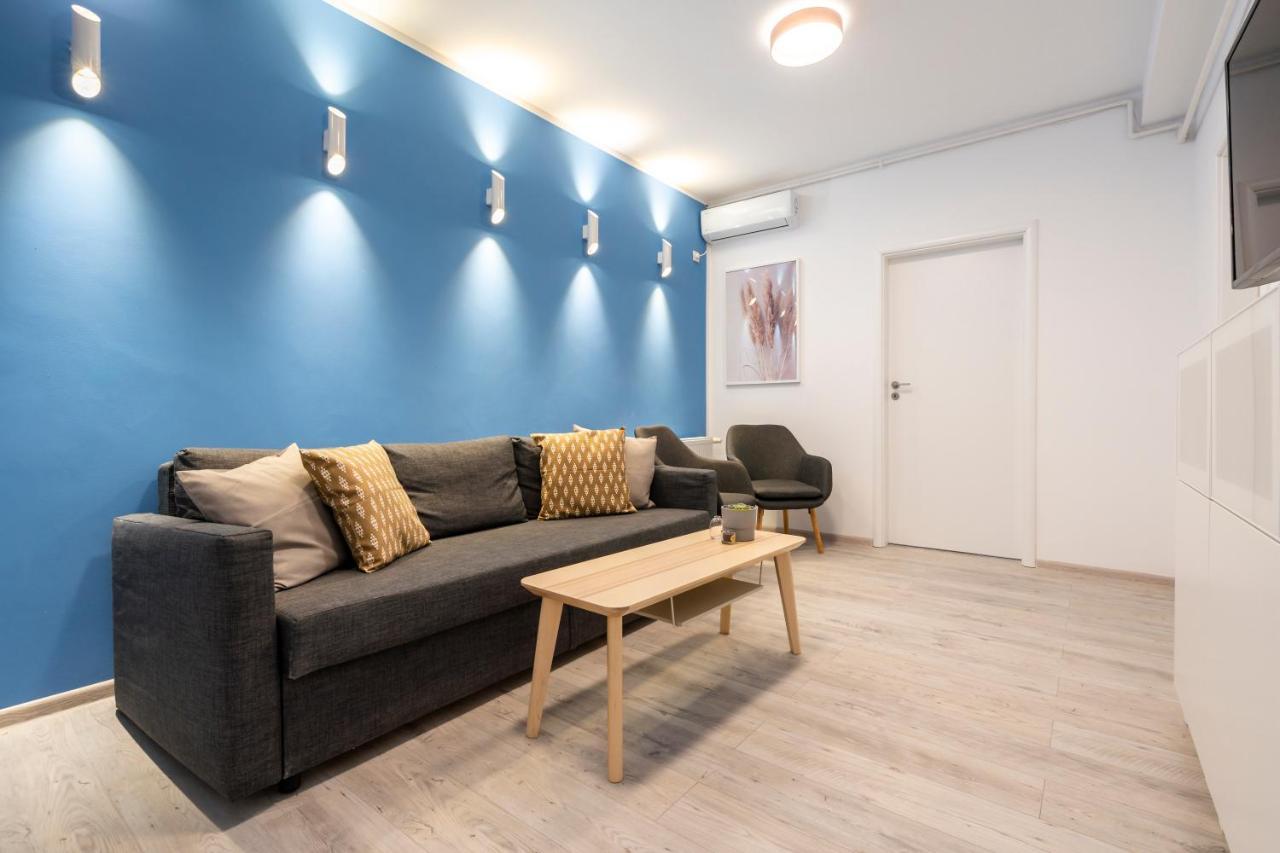 Blue Design Apartament In Magheru بوخارست المظهر الخارجي الصورة